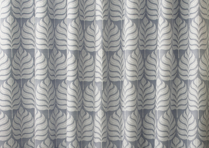 Horto Eyelet, Blue - Ready Made Curtains - Image 5